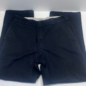 Dickies Black Men's Slim Straight Chinos